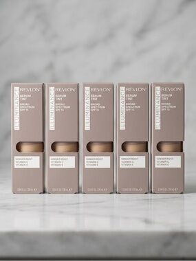 Revlon Illuminance Serum Tint Light Beige (Set of 5)
